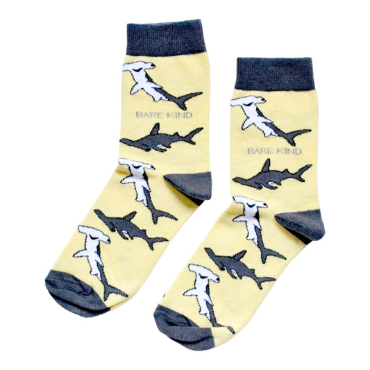 Save the Sharks Bamboo Socks Socks Bare Kind