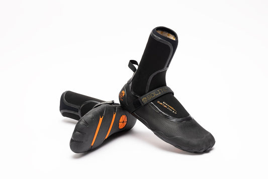 5mm Custom Pro 2.0 Watersport Boots Wetsuit Hoods, Gloves & Boots Solite Boots UK US 5 | UK 4 Black/Orange