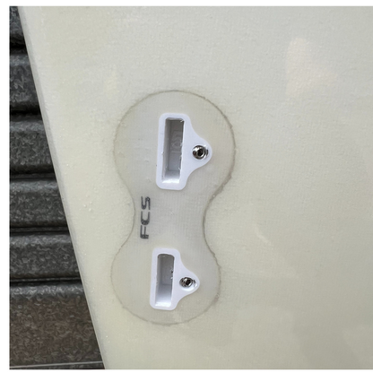 8ft Southern Swells Round Tail Clear Epoxy Finish (FINS Included)