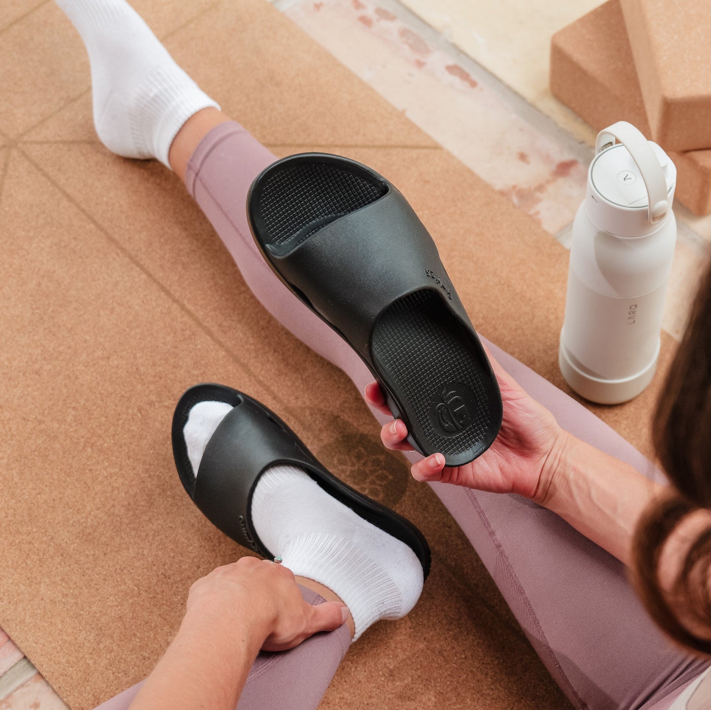 SpaSole Slider - Women's - Black SpaSole Slider Gumbies