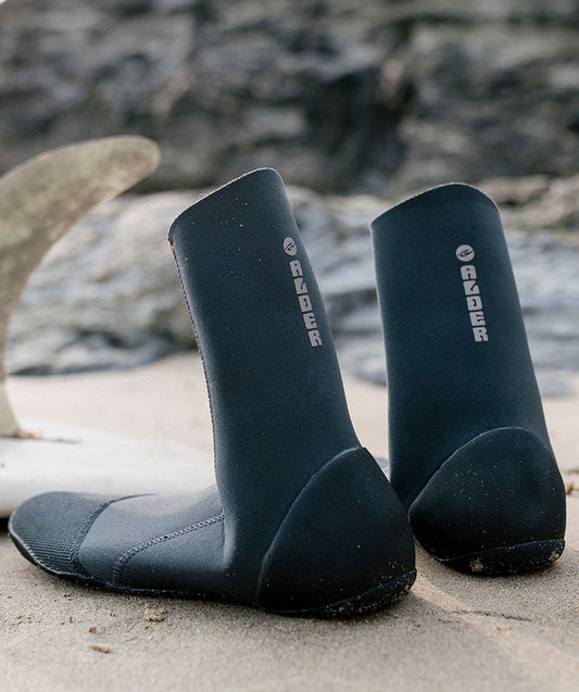 Alder Stealth 3mm Round Toe Wetsuit Boots