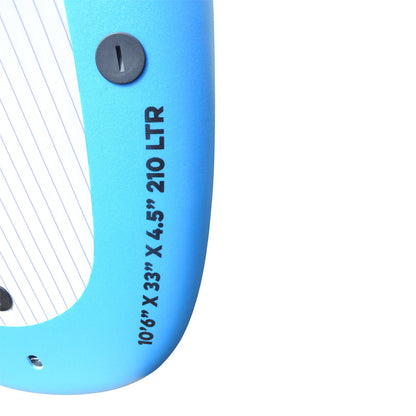 10ft 6 Soft-Top (Rigid) Stand Up Paddle Board Stand Up Paddle Board SUP Circle One Surf