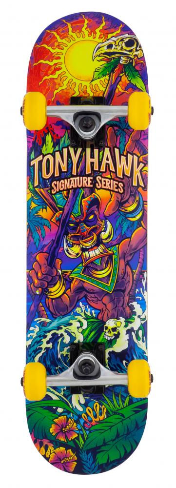 Tony Hawk SS 360 Complete Skateboard Utopia Mini Double Kick Tony Hawk 31.5” 7.25”