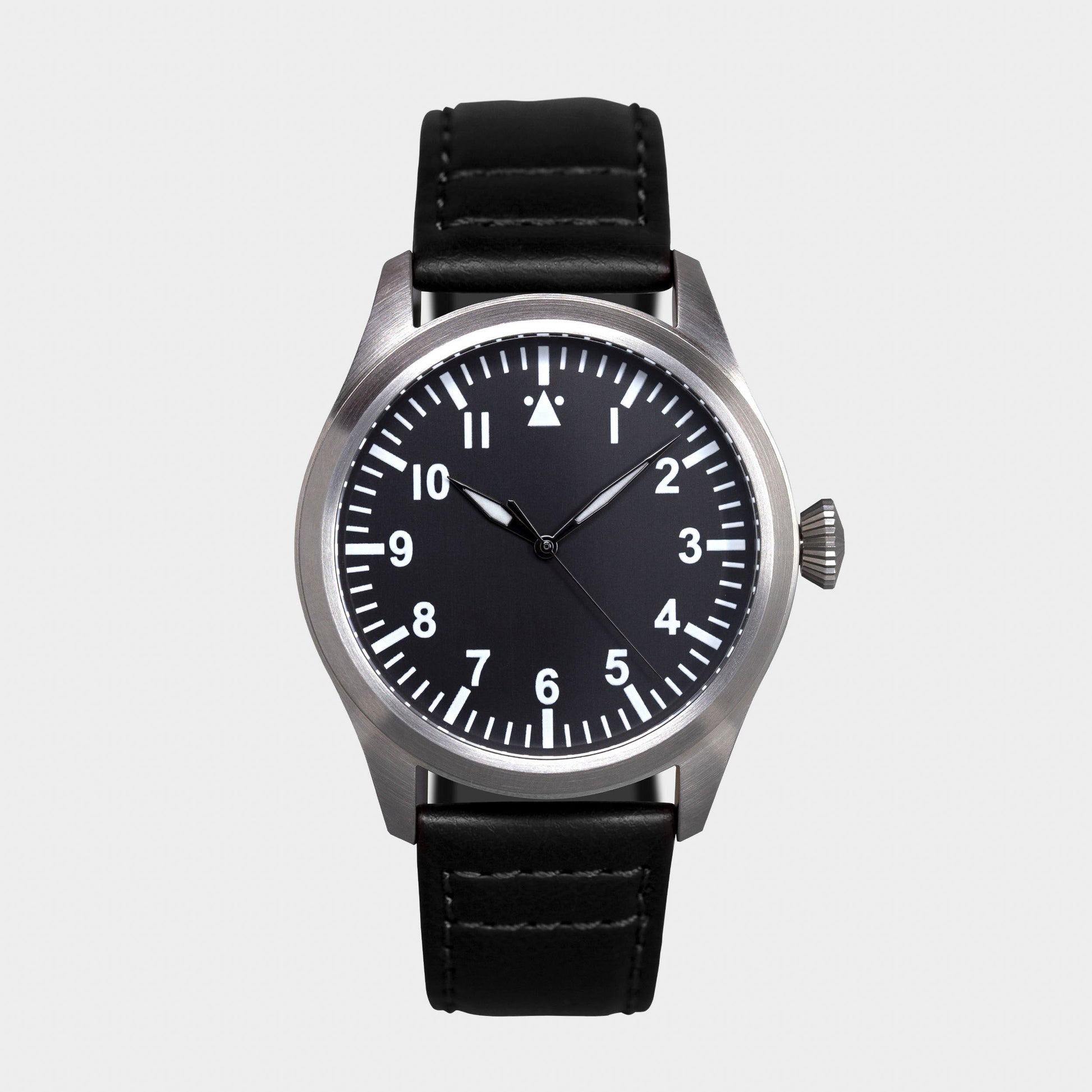 'Turbulence' Cat.1 Aviator's Watch (46mm) | Rook Black Watches Rotate North