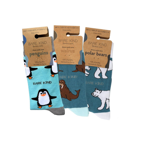 The Frozen Friends Bundle of 3 Socks Bare Kind