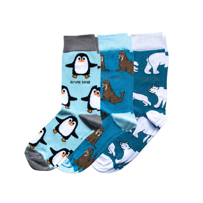 The Frozen Friends Bundle of 3 Socks Bare Kind