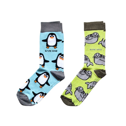 The Belly Sliding Bamboo Socks Duo Socks Bare Kind