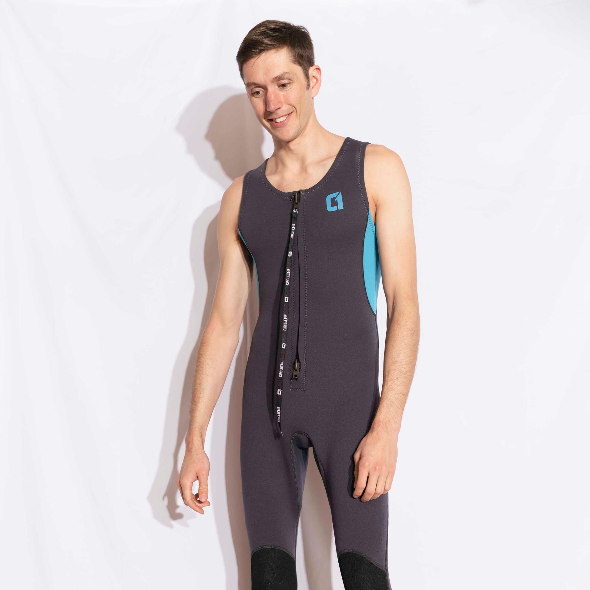 Mens 3/2mm LONG JOHN Canoeing/Kayaking/Paddlesports Wetsuit Wetsuit Mens Circle One Surf