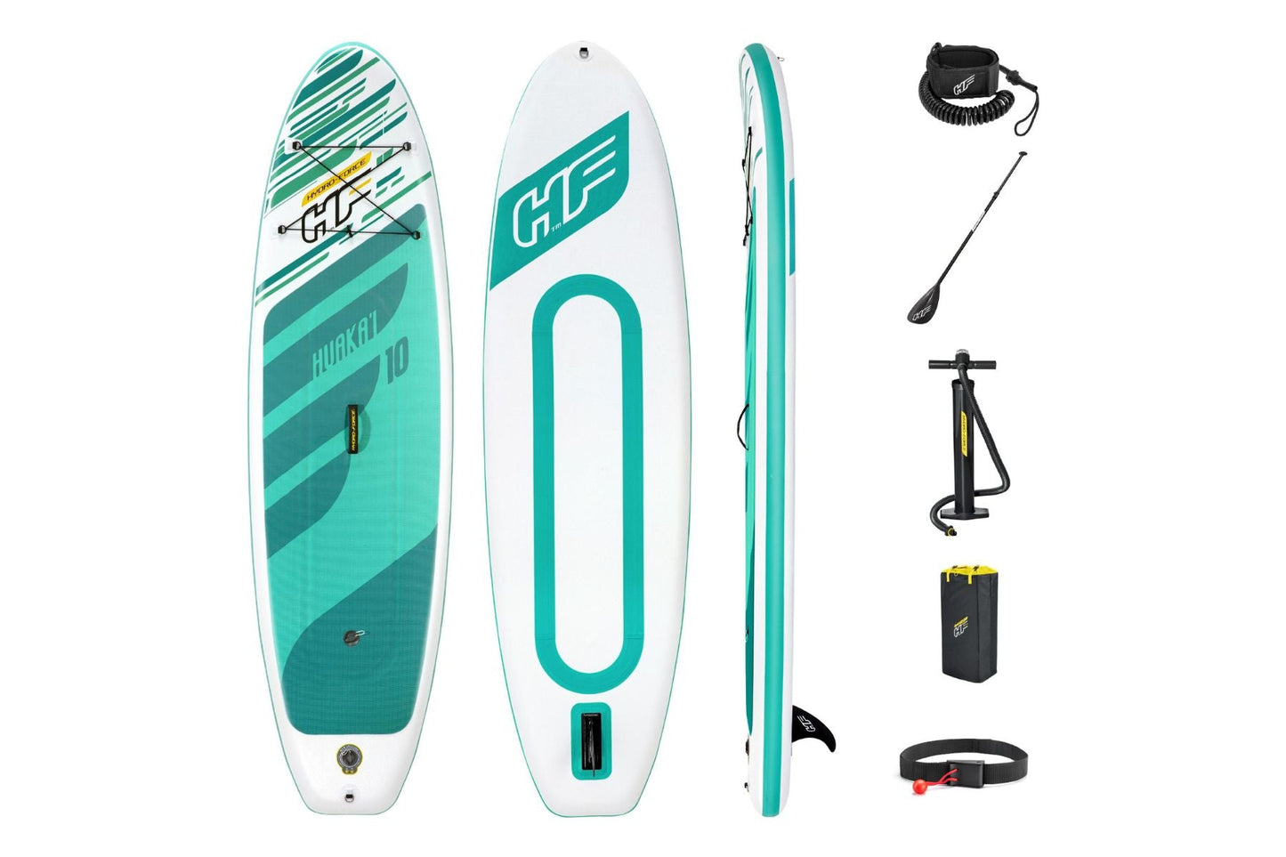 Hydro-Force 10ft Inflatable Paddle Board SUP Set - HuaKa'i
