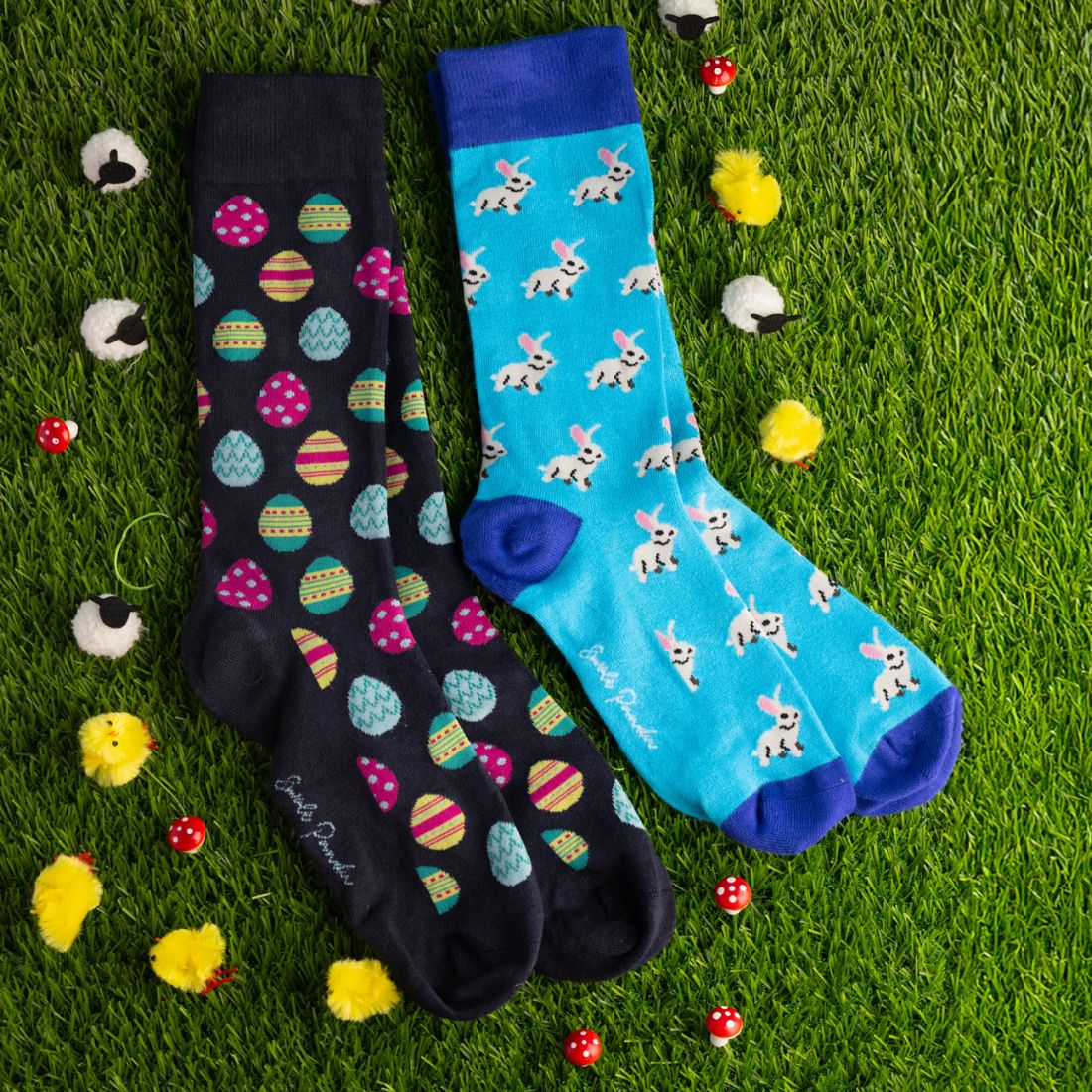 Easter Egg Bamboo Socks Socks Swole Panda