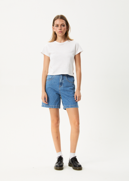 Afends Emilie- Denim Workwear Short ladies shorts Sisstrevolution