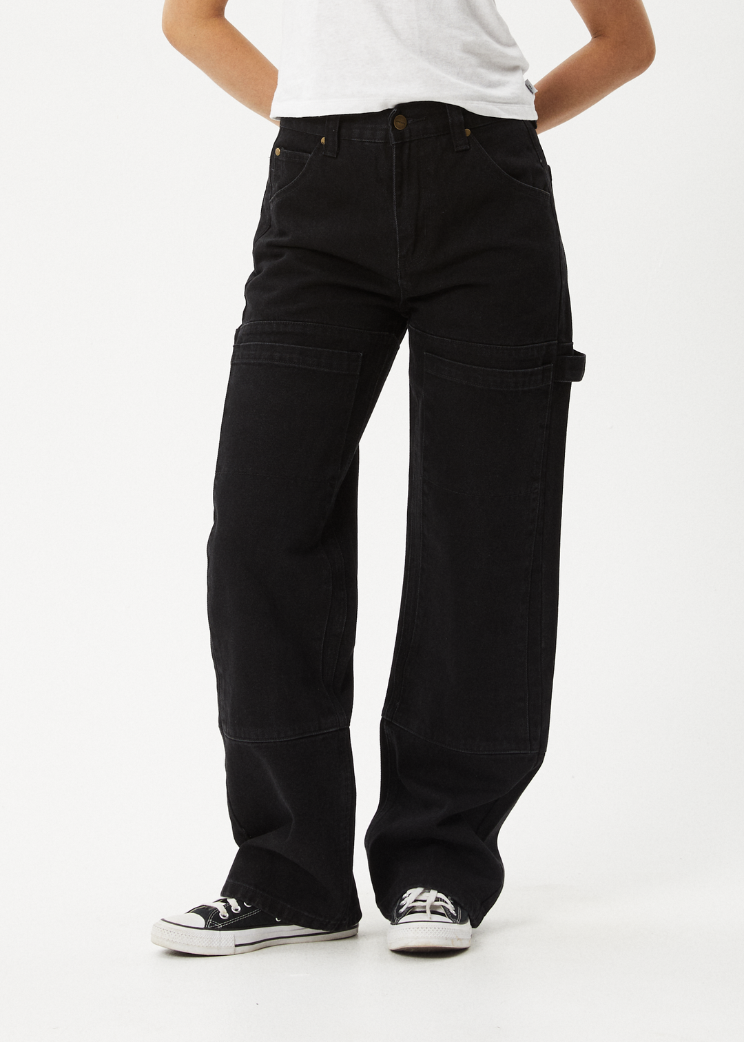 Afends Moss- Denim Workwear Jean ladies trousers AFENDS