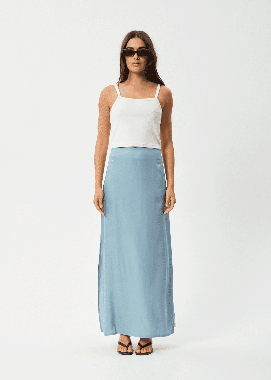 AFENDS Grace Cupro Maxi Skirt ladies skirt AFENDS