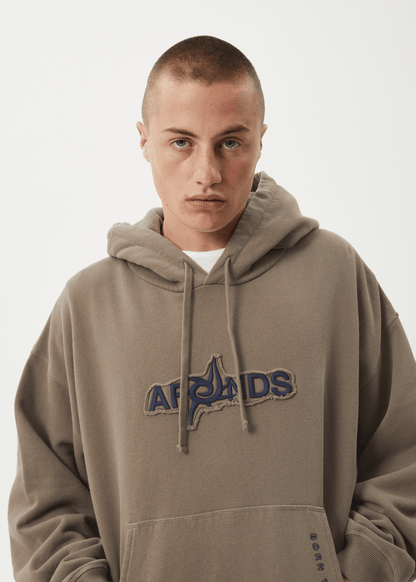 Afends Antic- Boxy Hoodie hooded sweatshirt AFENDS