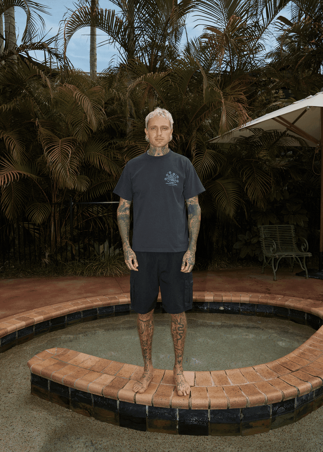 AFENDS Cosmic Con Heavyweight Boxy Tee tee shirt AFENDS