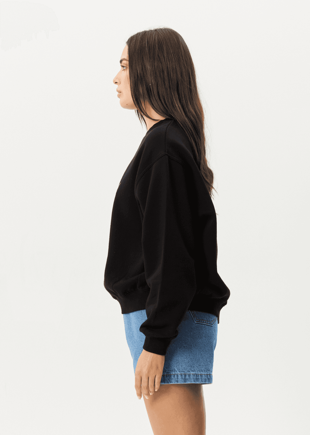 AFENDS Pixie Recyled Crew Neck Jumper ladies sweater AFENDS