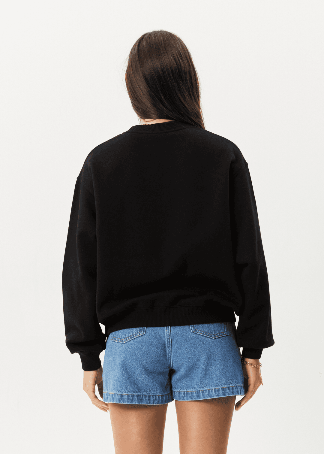 AFENDS Pixie Recyled Crew Neck Jumper ladies sweater AFENDS