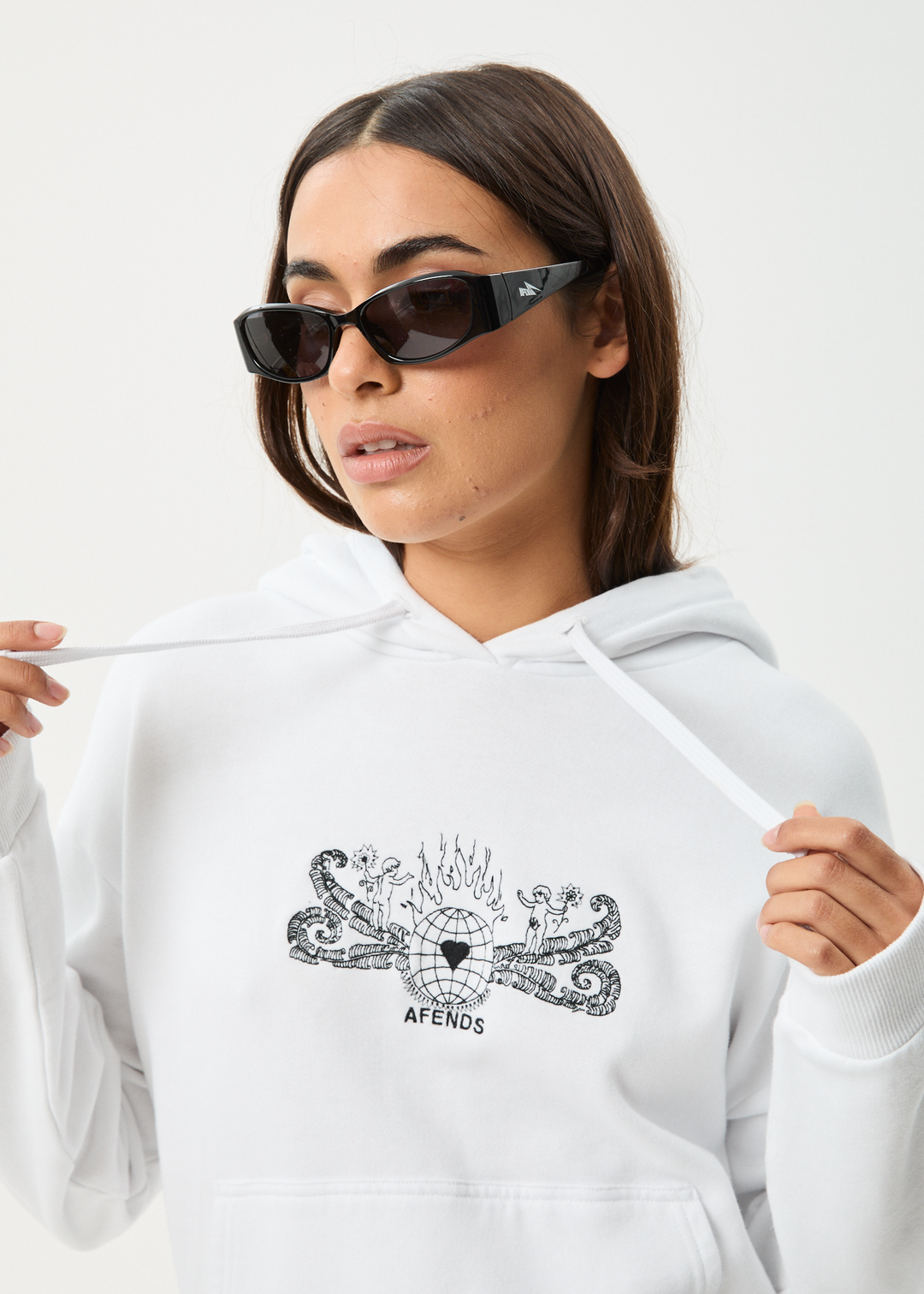 Afends Bonfire- Hoodie ladies hood AFENDS