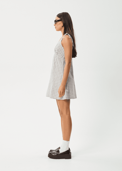 AFENDS Drew Seersucker Mini Dress ladies dress AFENDS
