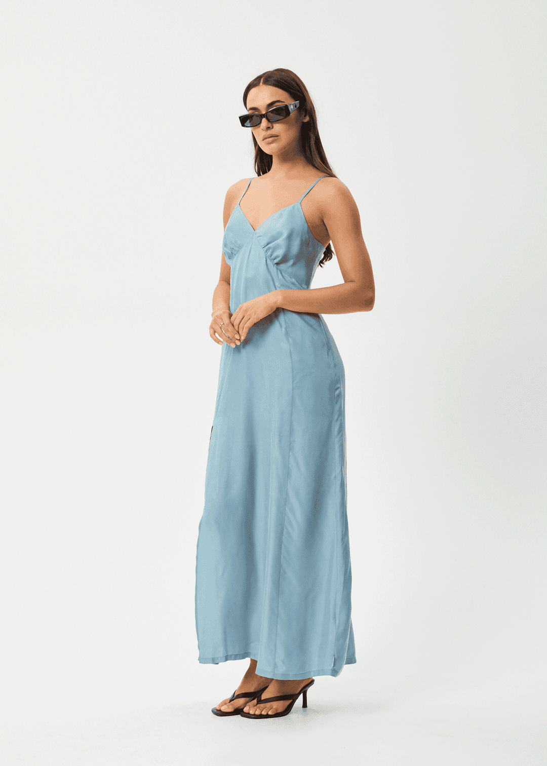 AFENDS Delia Cupro Maxi Dress ladies dress AFENDS