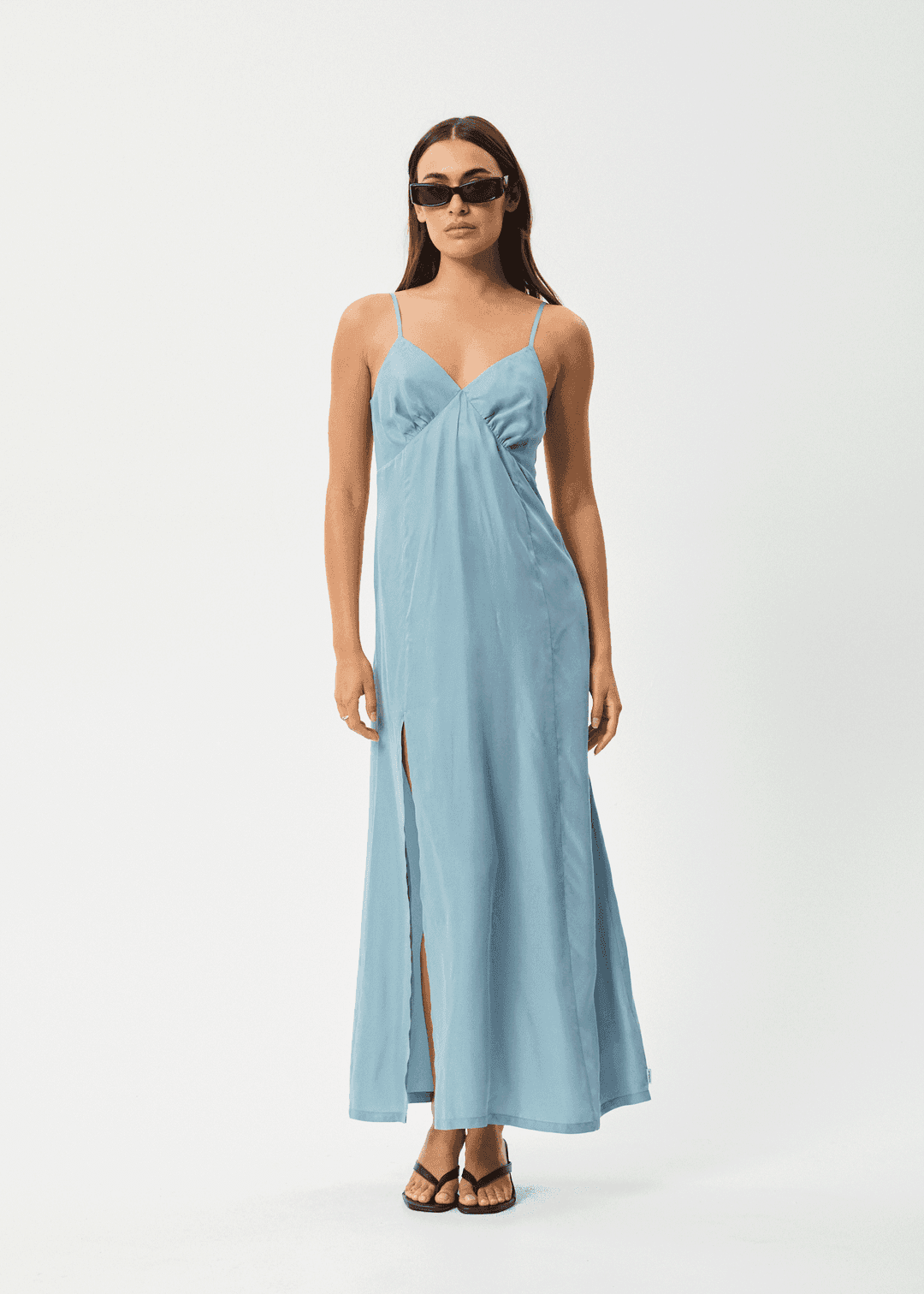 AFENDS Delia Cupro Maxi Dress ladies dress AFENDS