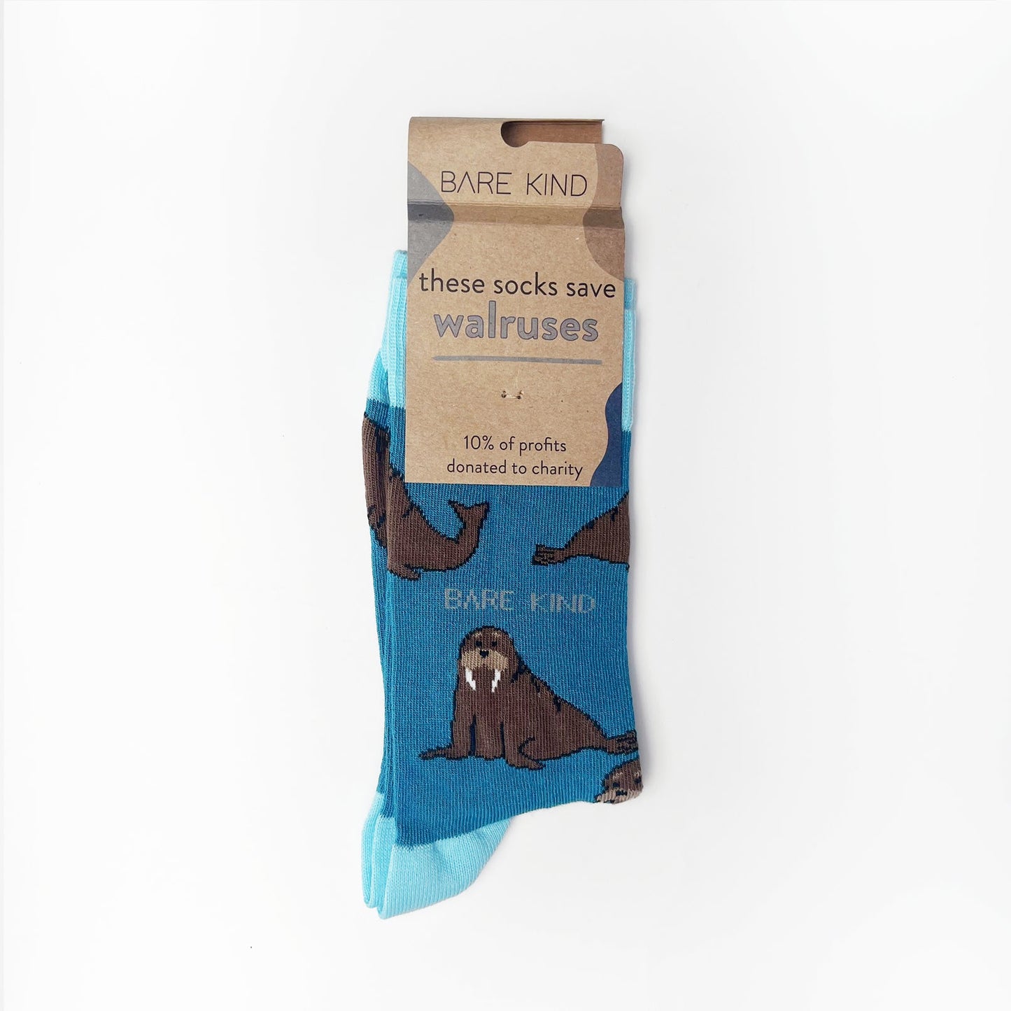 Save the Walrus Bamboo Socks Socks Bare Kind