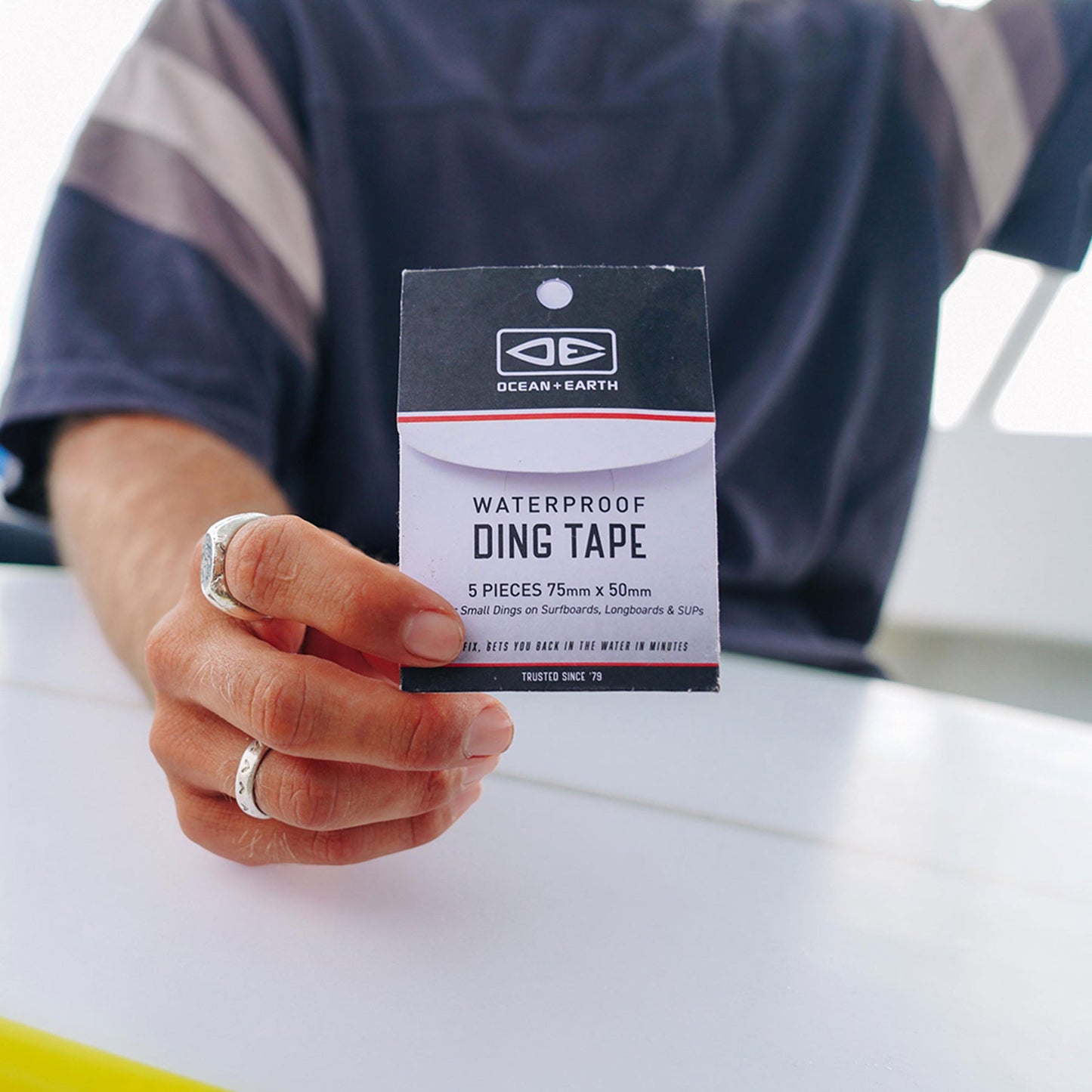 Ocean & Earth Ding Repair Tape – Quick Fix Surfboard Ding Repair 75mm x 50mm