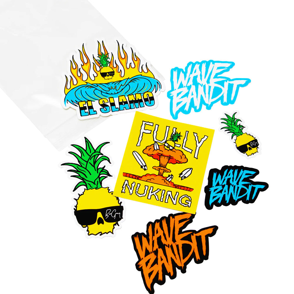 Catch Surf - WB Sticker Pack Surf Accessories Catch Surf