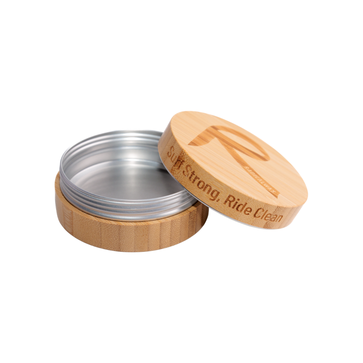 Rad Wax Bamboo Keepsafe Wax Tin | Surf Wax Storage Case