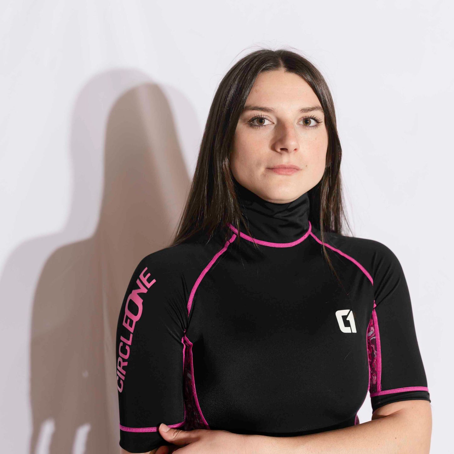 Womens Short Sleeve Rash Vest - KONA Rash Vest Circle One Surf