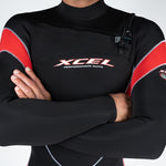 Xcel 3/2 Infiniti Solution Mens Chest Zip Wetsuit Black