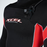 Xcel 3/2 Infiniti Solution Mens Chest Zip Wetsuit Black