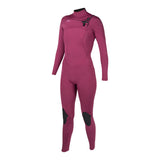 Xcel 3/2 Womens Comp Thermo Lite Chest Zip Wetsuit Plum