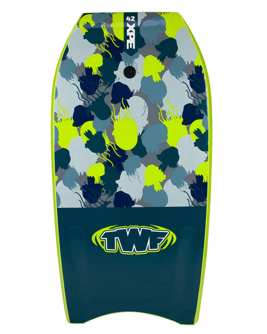 TWF 42" XPE Bodyboard with Leash | Adult Beginner Bodyboard Bodyboard TWF Jellyfish