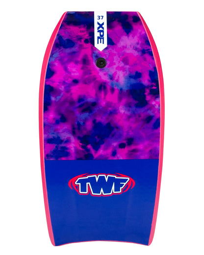TWF XPE 37" Kids Fun Bodyboard Bodyboard TWF Purple Tie Dye