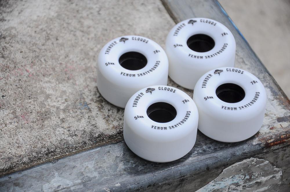 Venom Thunder Clouds All Terrain Skateboard Wheels 78a - V2 - 54/56/58/60mm wheels Venom Skateboards