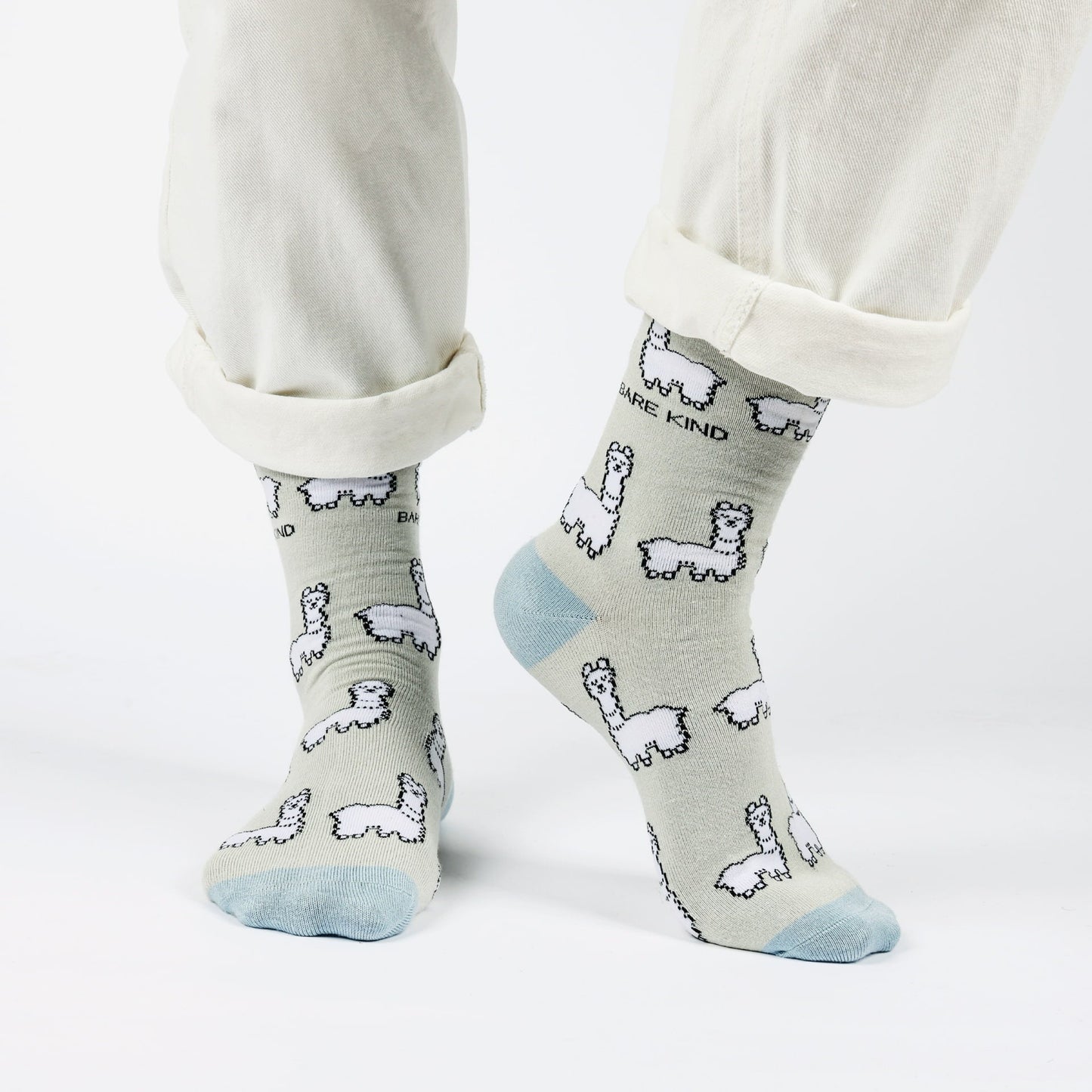 Blue Farm Animals Bundle of 3 Bamboo Sock Set Socks Bare Kind