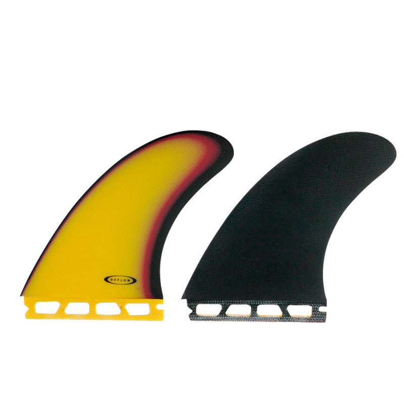 Arin Twin Fins shortboard fins Range vivid orange single tab