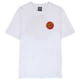 Santa Cruz Classic Dot Mens T-Shirt White