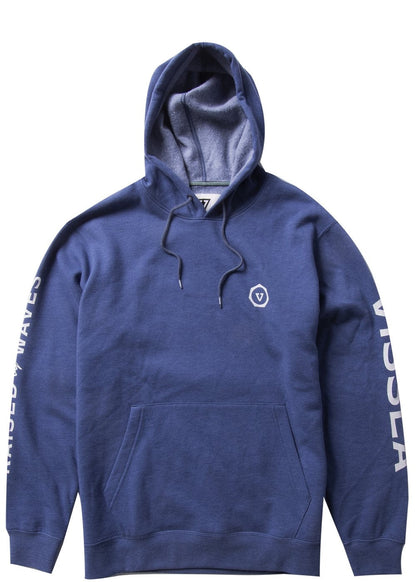 Vissla Coastal Eco Hoodie Fleece hooded sweatshirt Vissla Deep Royal Heather M