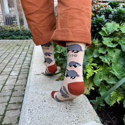 Save the Badgers Bamboo Socks Socks Bare Kind