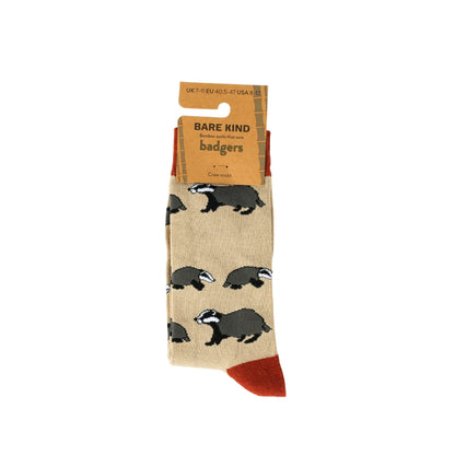 Save the Badgers Bamboo Socks Socks Bare Kind