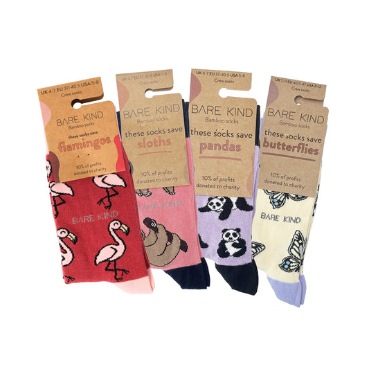 Bamboo Blush Sock Set Socks Bare Kind
