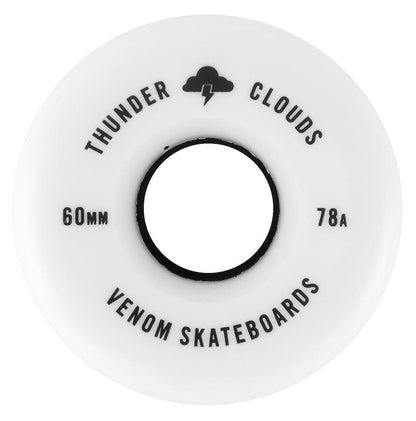Venom Thunder Clouds All Terrain Skateboard Wheels 78a - V2 - 54/56/58/60mm wheels Venom Skateboards 60mm