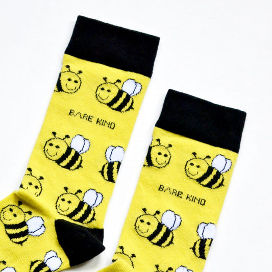 Save the Bees Bamboo Socks Socks Bare Kind