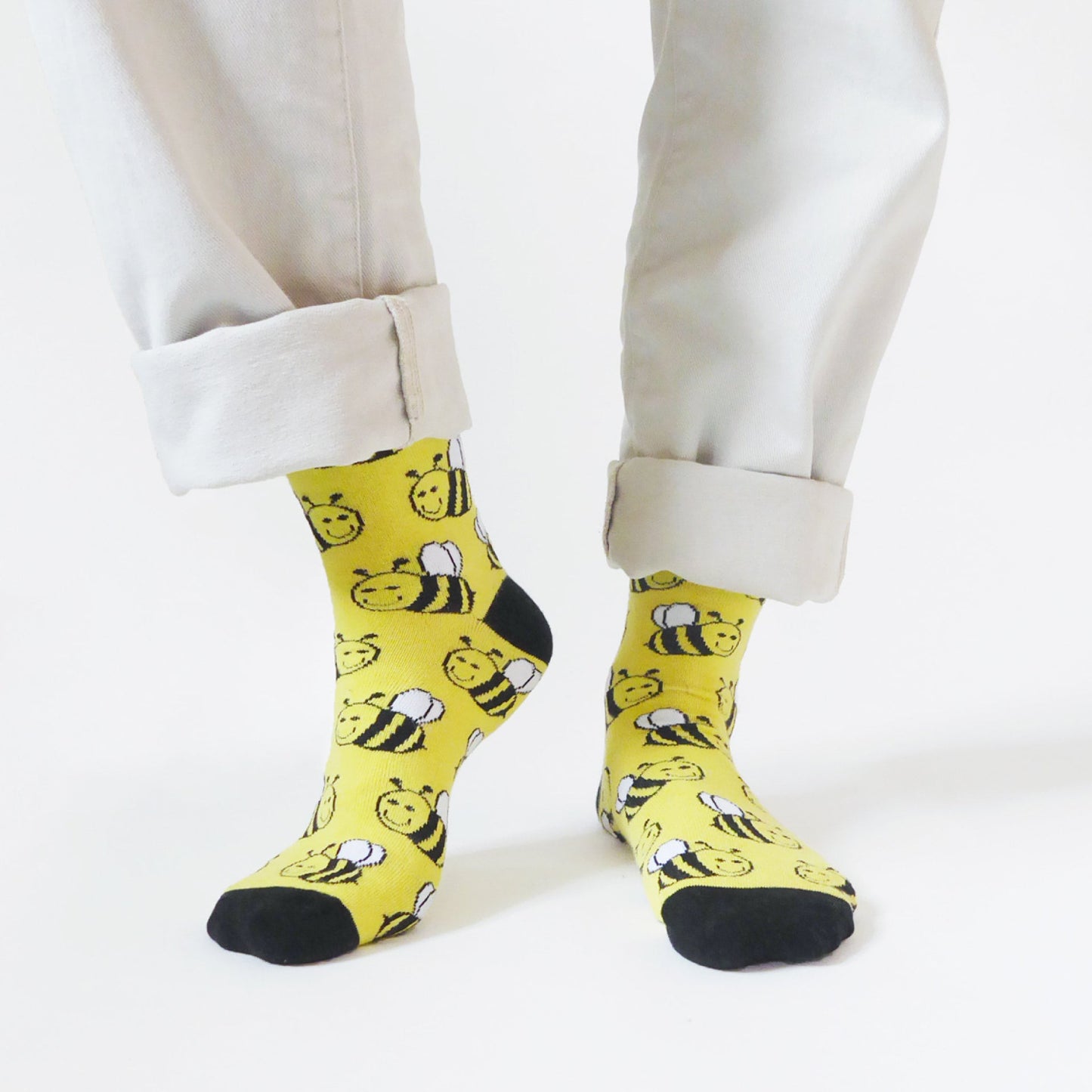 Yellow Lover 3 Bamboo Sock Set Socks Bare Kind