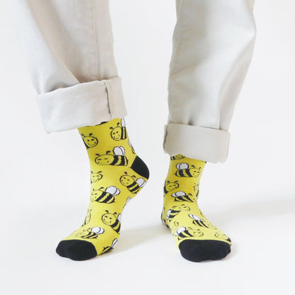 Yellow Lover 5 Bamboo Sock Set Socks Bare Kind
