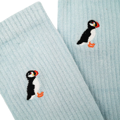 The Blue Puffin 2 Pack Bamboo Sock Set Socks Bare Kind