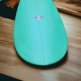 Bob Gnarly Surf 7'6 PU Mini Mal Surfboard Green - Bob Gnarly Surf