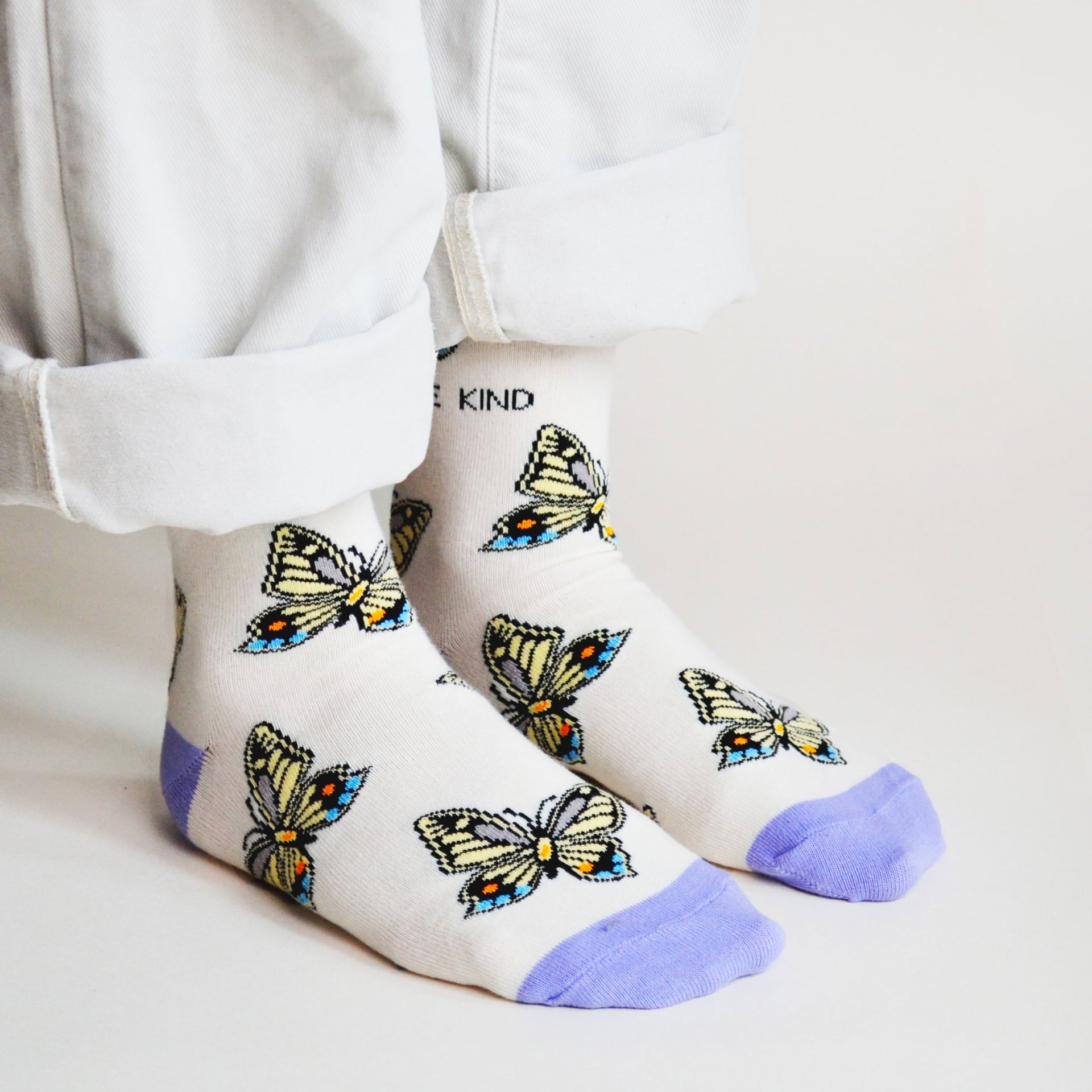 Save the Butterflies Bamboo Socks Socks Bare Kind